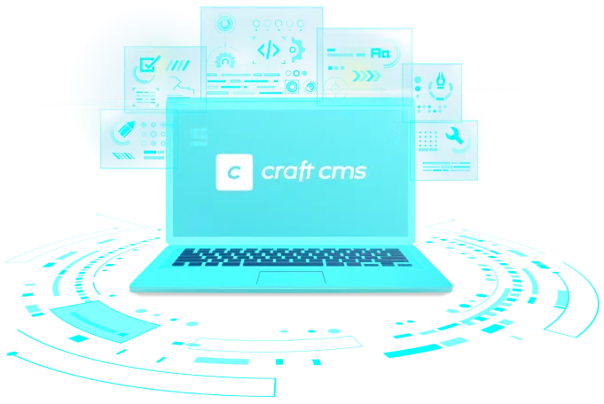 Image of laptop for Craft CMS