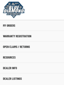 Blue diamond dealer portal