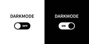 light mode/dark mode toggle illustration