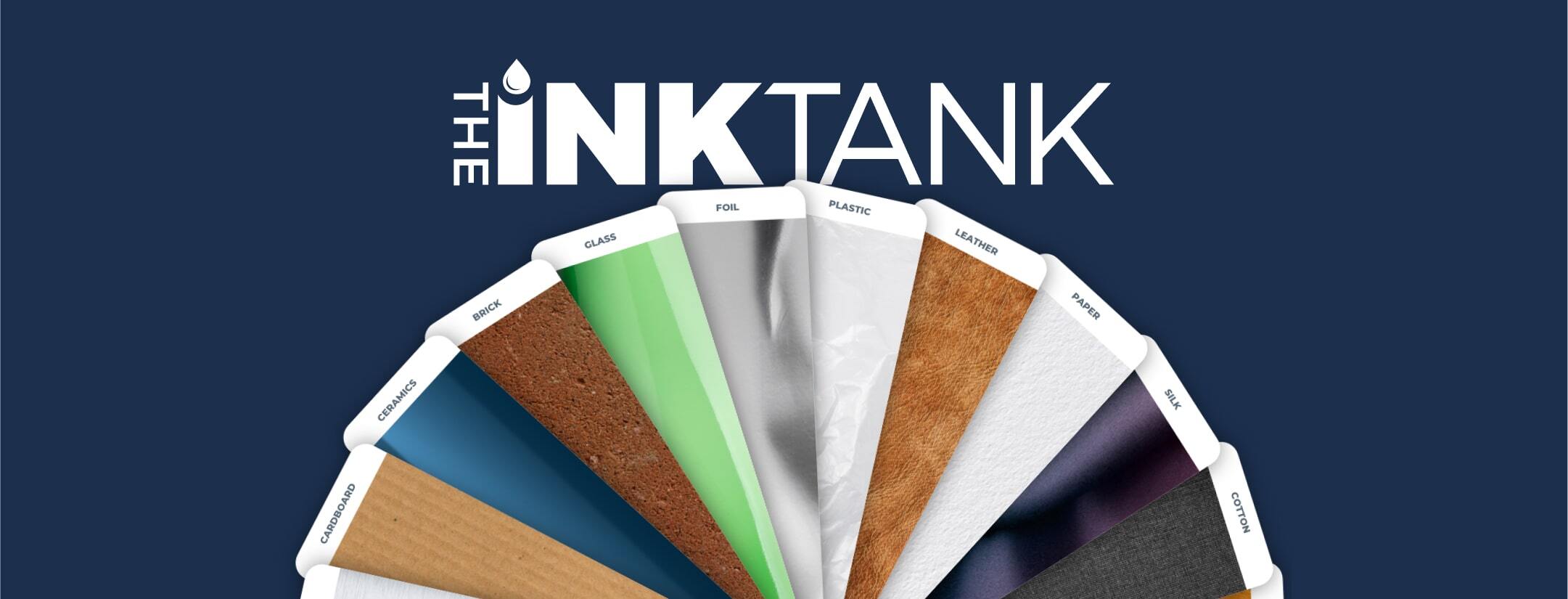 Inktank graphic showing their color swatches.