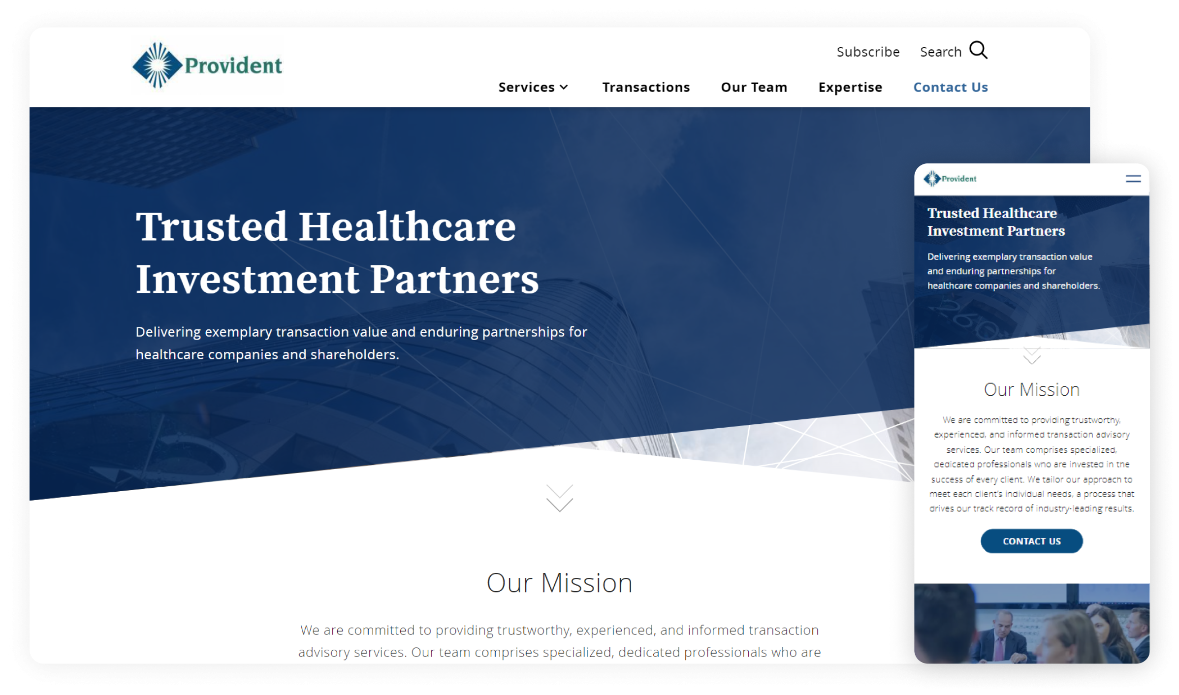 Provident health care partners portfolio