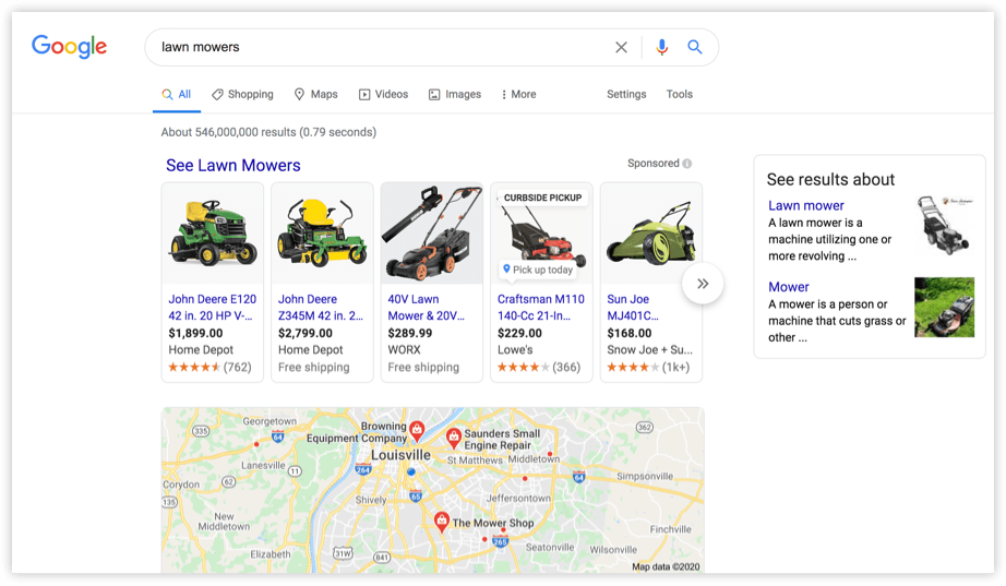 Lawn mower search results in Louisville, KY