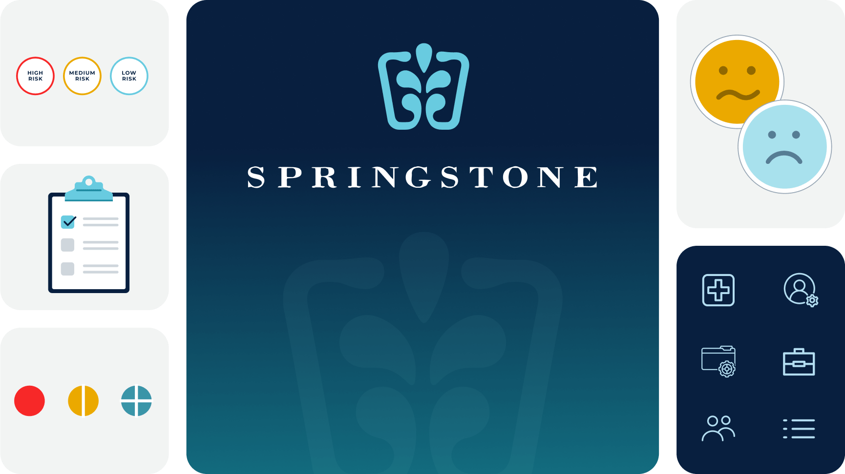 Examples of springstone iconography and illustrations