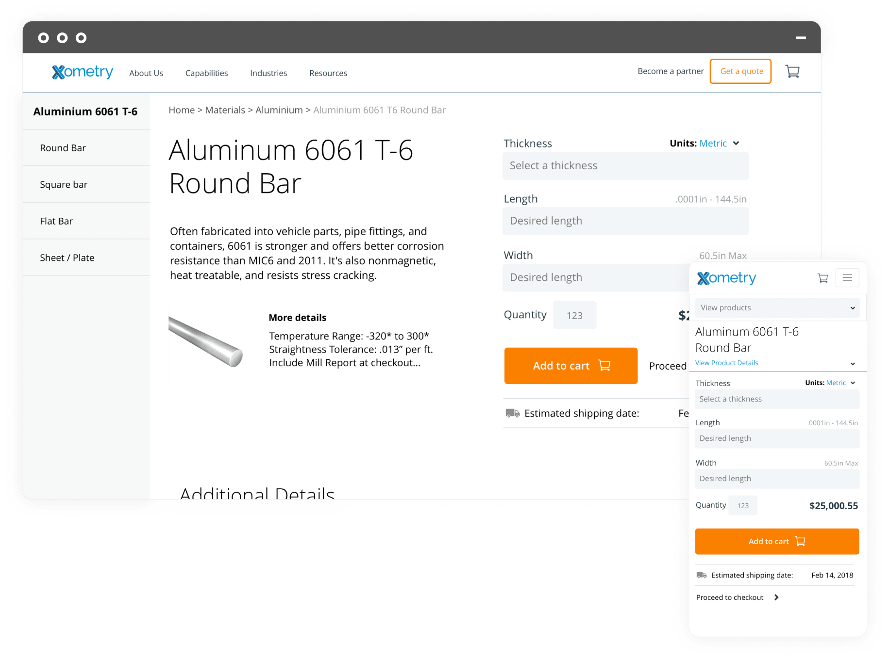 Xometry Screens